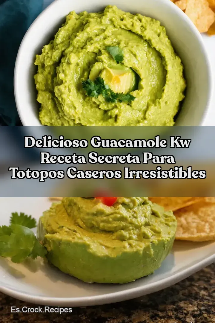 Delicioso Guacamole kw Receta Secreta para Totopos Caseros Irresistibles