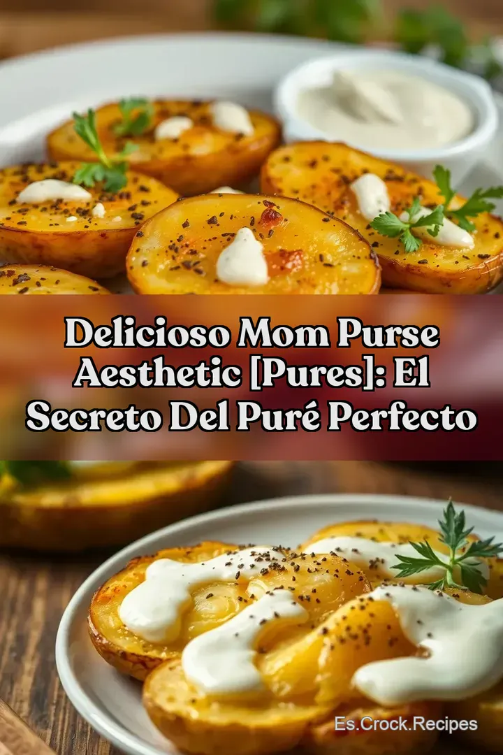 Delicioso Mom Purse Aesthetic [pures]: El Secreto del Pur&eacute; Perfecto