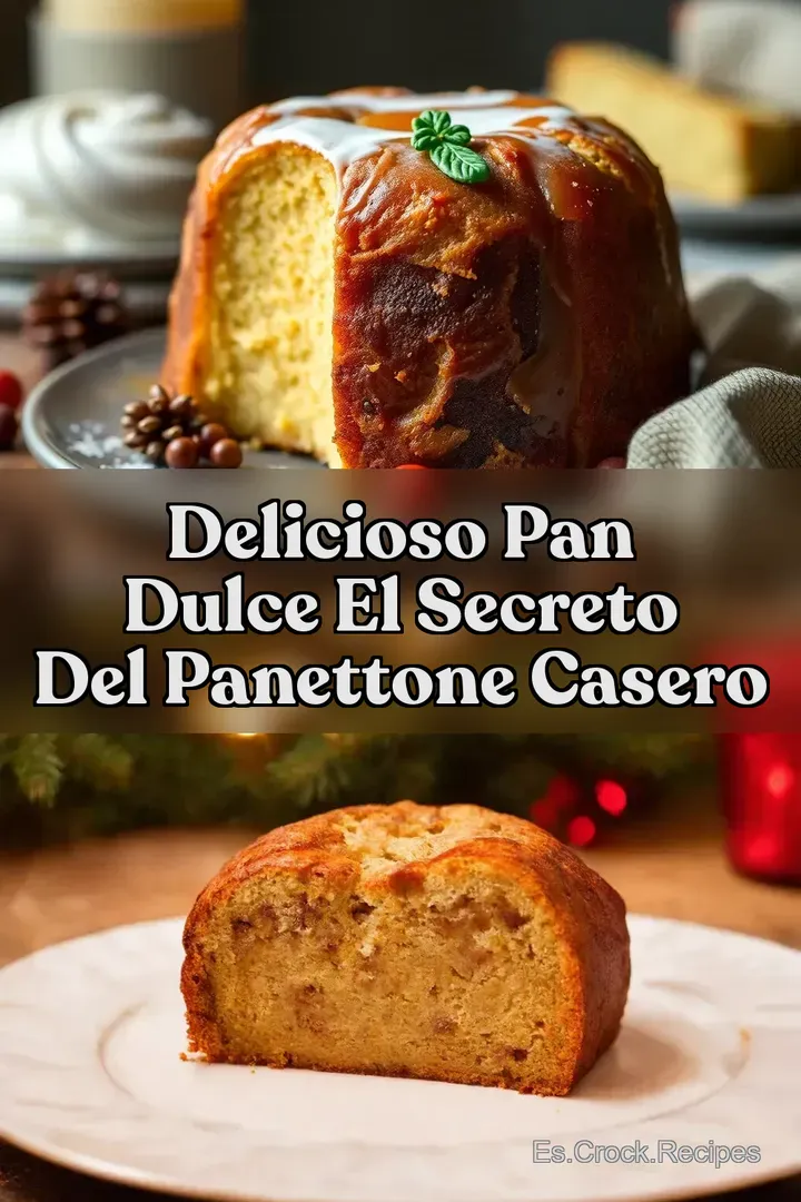 Delicioso Pan Dulce El Secreto del Panettone Casero