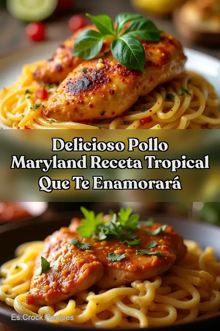 Delicioso Pollo Maryland Receta Tropical Que Te Enamorar&aacute;