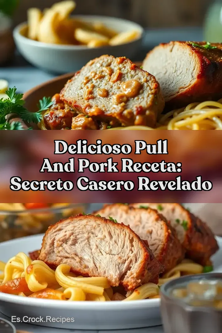 Delicioso Pull and Pork Receta: Secreto Casero Revelado