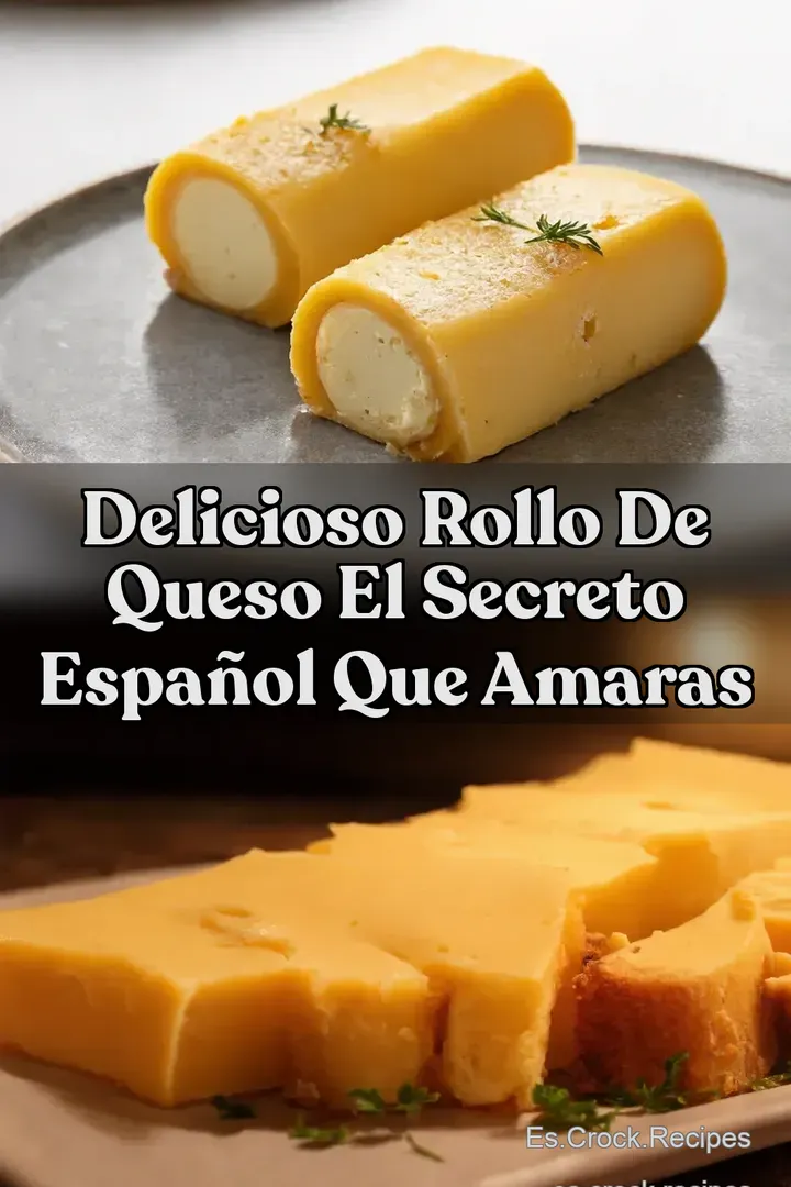 Delicioso ROLLO DE QUESO El Secreto Espa&ntilde;ol Que Amaras