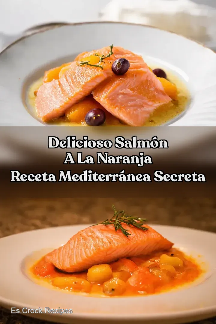 Delicioso Salm&oacute;n a la Naranja Receta Mediterr&aacute;nea Secreta