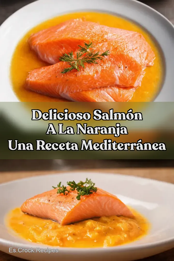Delicioso Salm&oacute;n a la Naranja Una Receta Mediterr&aacute;nea