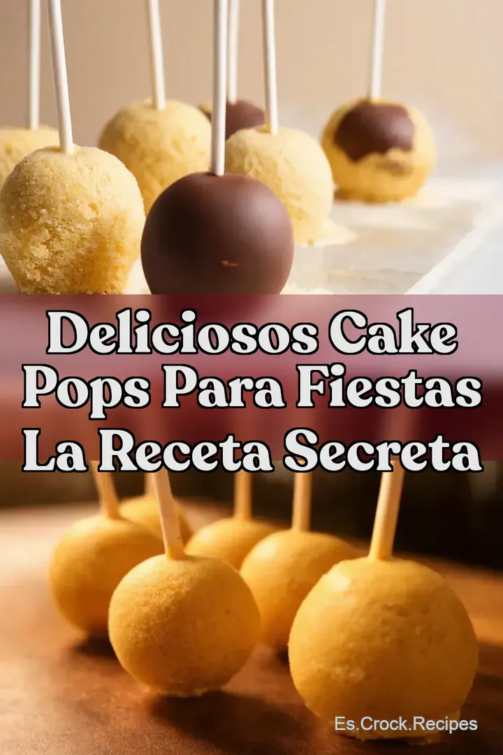 Deliciosos Cake Pops Para Fiestas La Receta Secreta