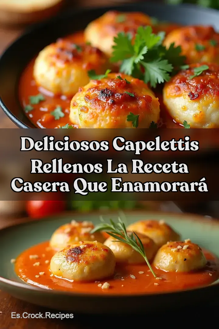 Deliciosos Capelettis Rellenos La Receta Casera Que Enamorar&aacute;