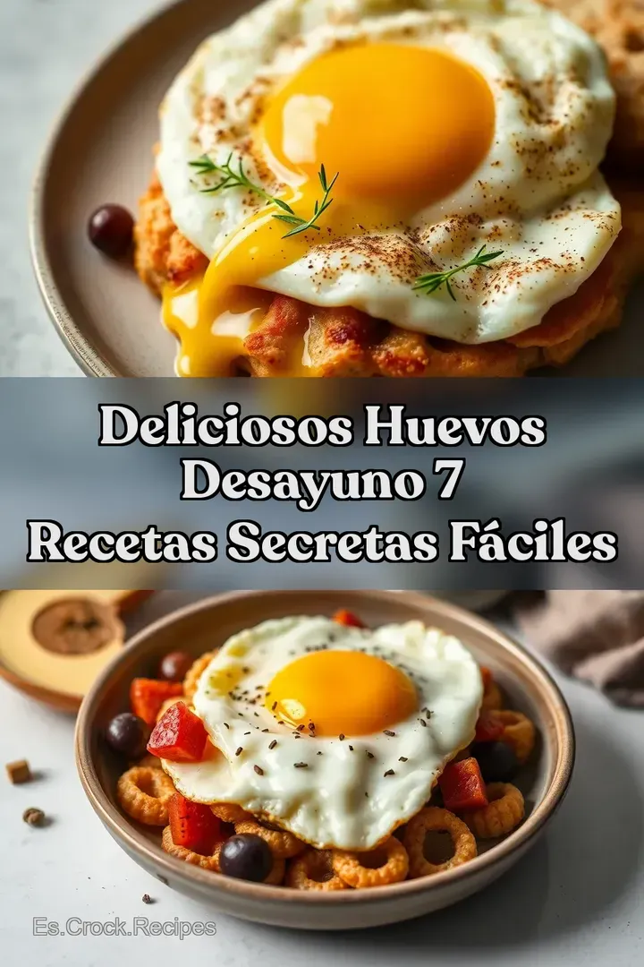 Deliciosos Huevos Desayuno 7 Recetas Secretas F&aacute;ciles