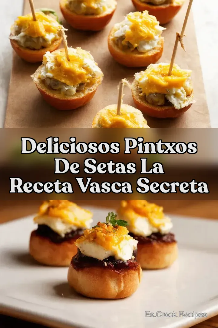 Deliciosos Pintxos de Setas La Receta Vasca Secreta