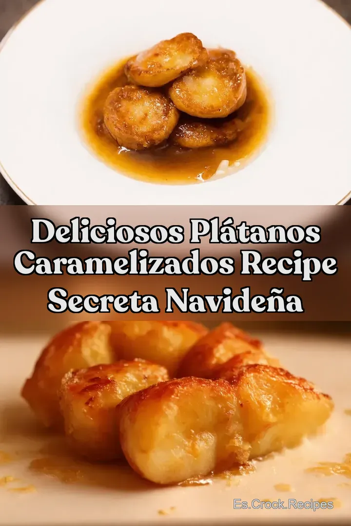 Deliciosos Pl&aacute;tanos Caramelizados Recipe Secreta Navide&ntilde;a