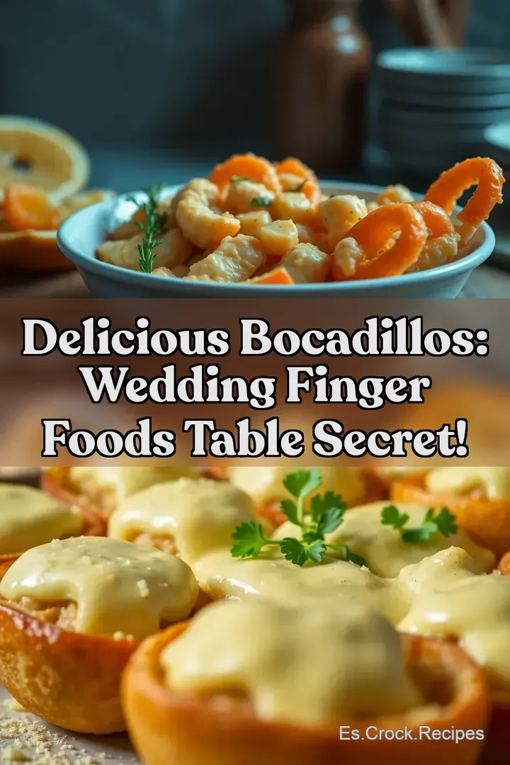 Delicious Bocadillos: Wedding Finger Foods Table Secret!