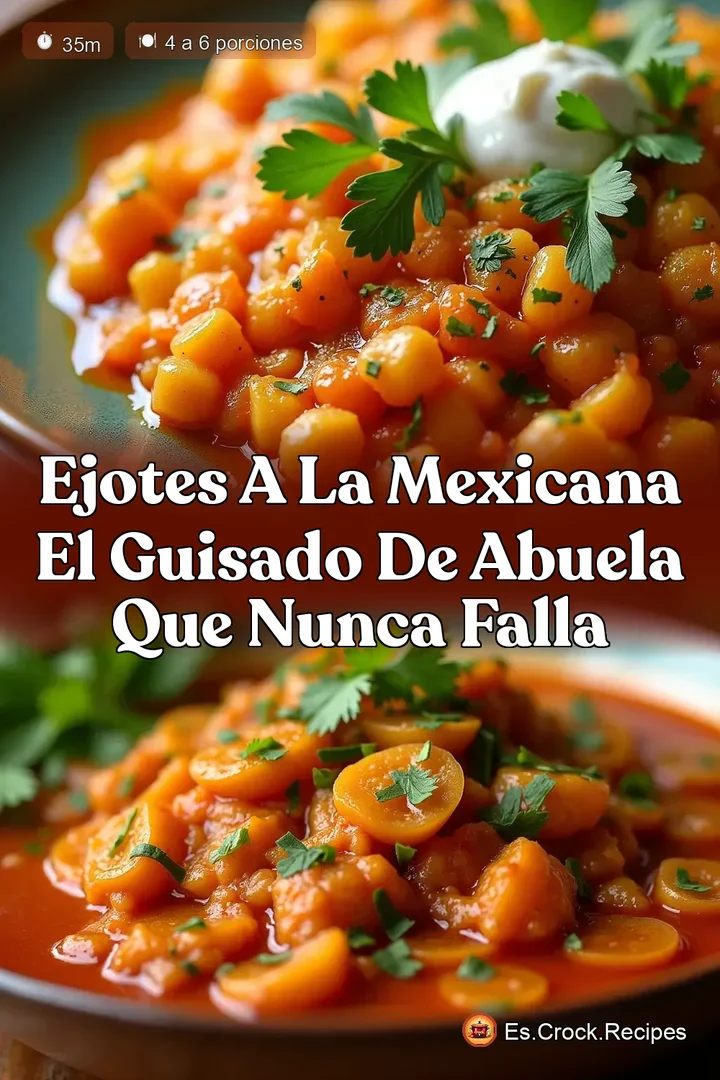 Ejotes a la Mexicana El Guisado de Abuela que Nunca Falla