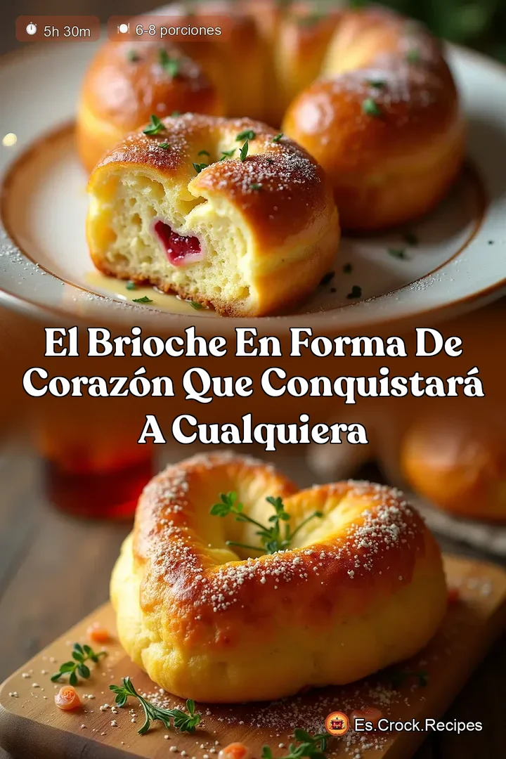 El Brioche en Forma de Coraz&oacute;n que Conquistar&aacute; a Cualquiera
