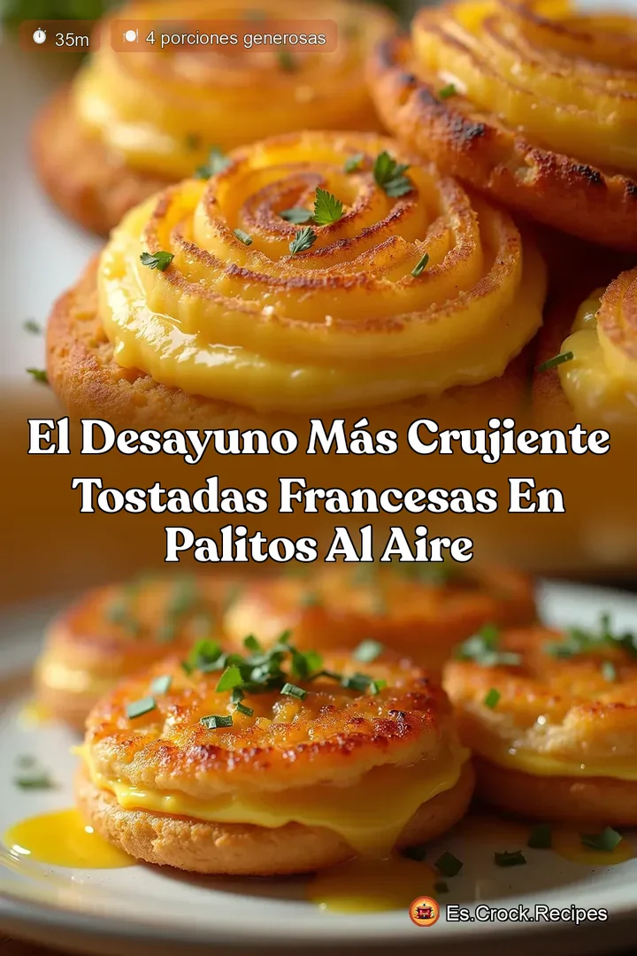 El Desayuno M&aacute;s Crujiente Tostadas Francesas en Palitos al Aire
