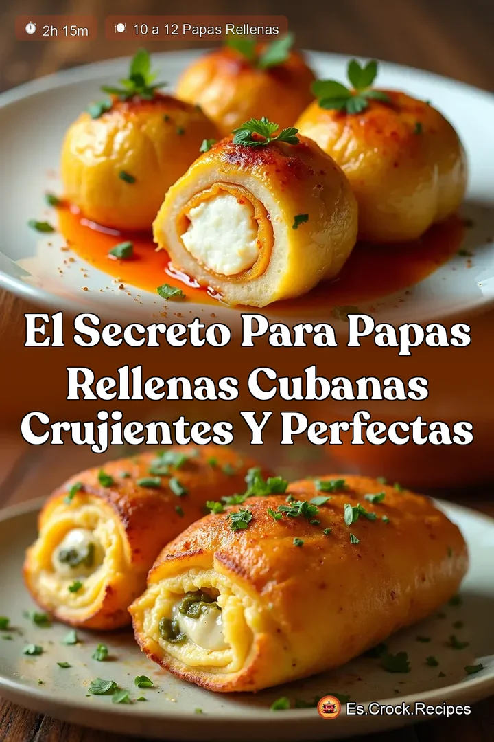 El Secreto para Papas Rellenas Cubanas Crujientes y Perfectas