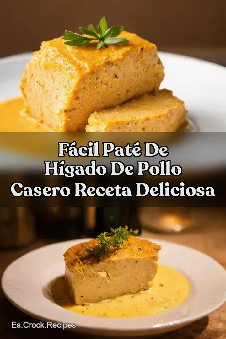 F&aacute;cil Pat&eacute; de H&iacute;gado de Pollo Casero Receta Deliciosa