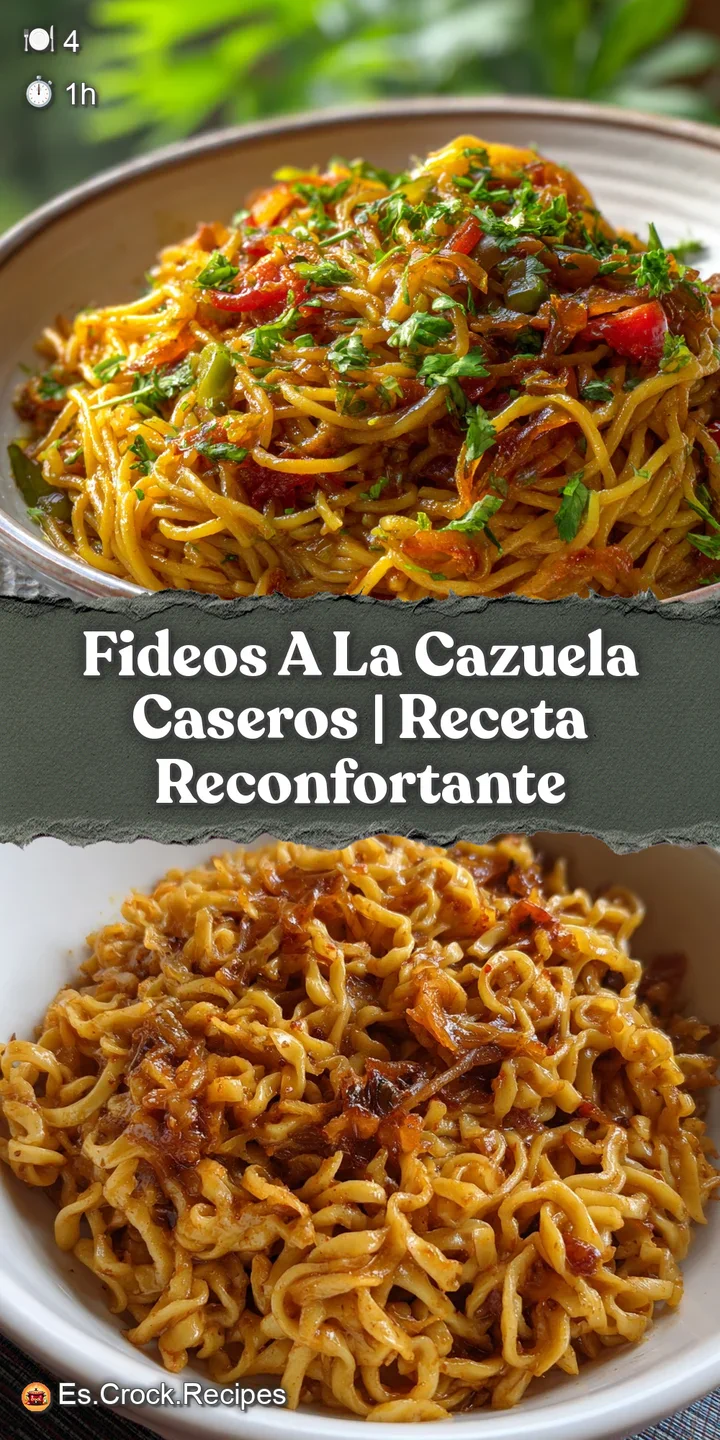 Close-up captures the caramelized noodles and plump peas swimming in a flavorful, ruddy tomato broth. A comforting, inviti...