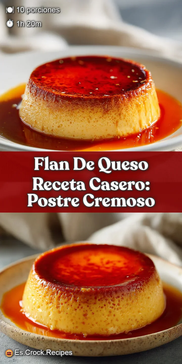 Close-up of wobbly flan de queso with dark amber caramel sauce. Creamy texture, soft edges, tempting and ready to eat dess...