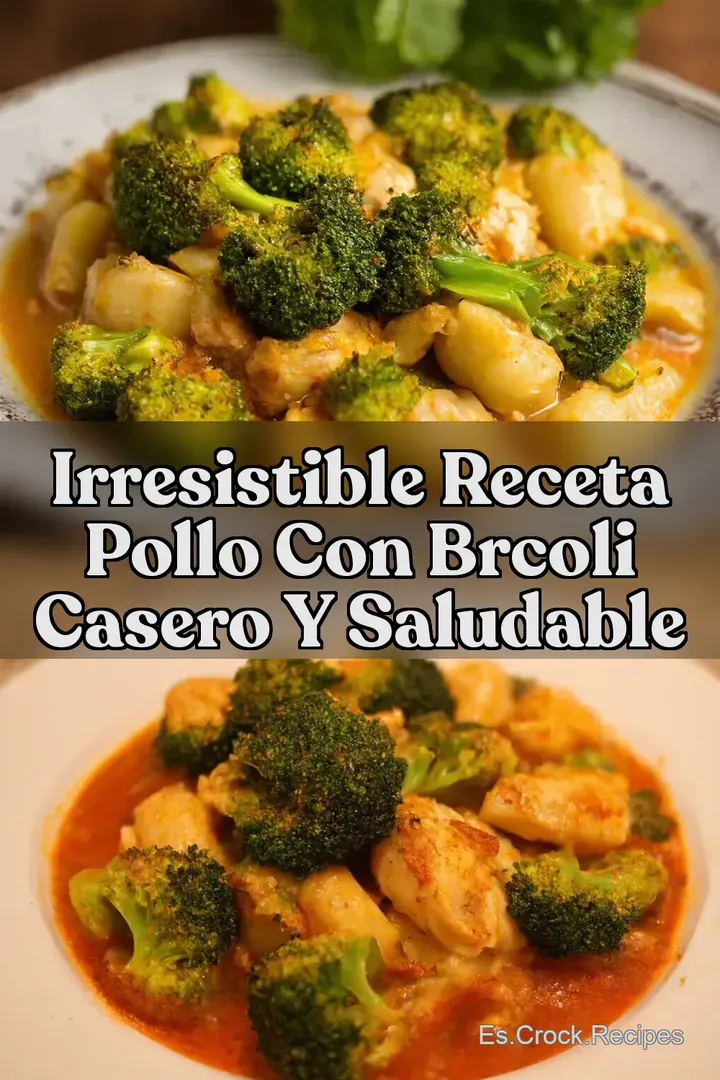 Irresistible Receta POLLO CON BRCOLI Casero y Saludable