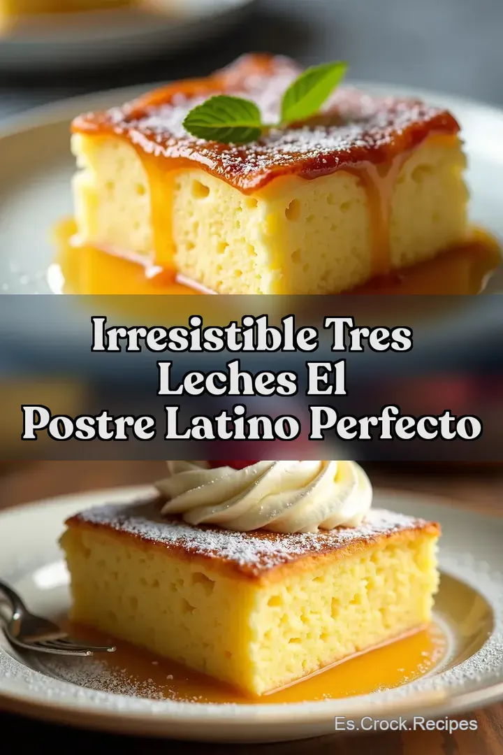 Irresistible Tres Leches El Postre Latino Perfecto
