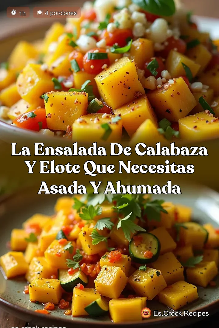 La Ensalada de Calabaza y Elote que Necesitas Asada y Ahumada