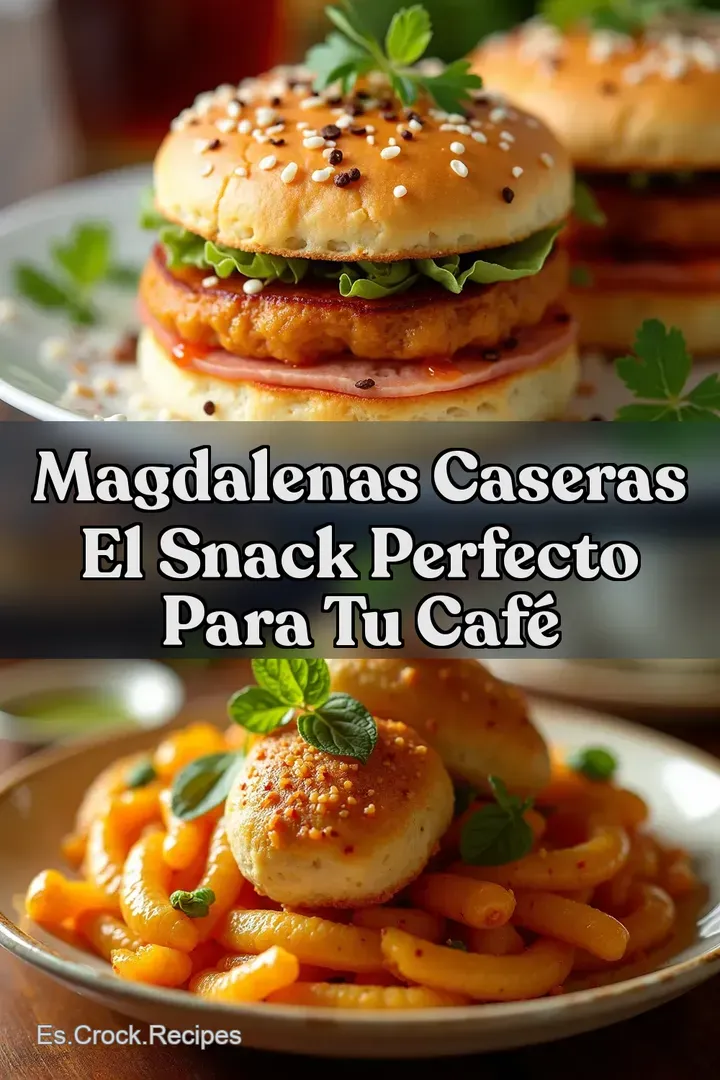 Magdalenas Caseras El Snack Perfecto para tu Caf&eacute;