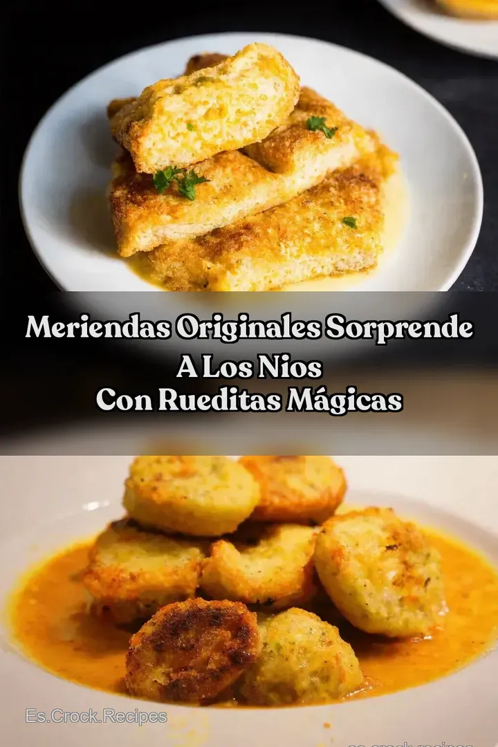 Meriendas Originales SORPRENDE A LOS NIOS CON Rueditas M&aacute;gicas