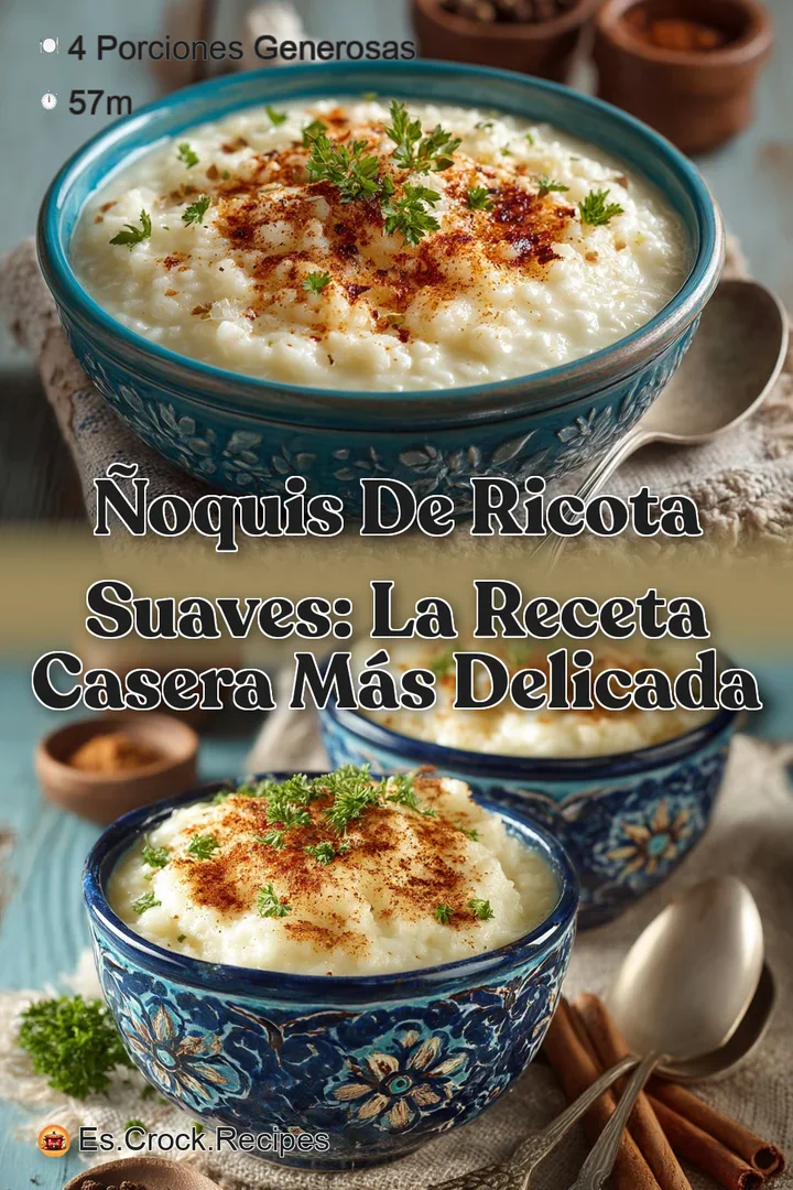 &Ntilde;oquis de Ricota Suaves: La Receta Casera M&aacute;s Delicada
