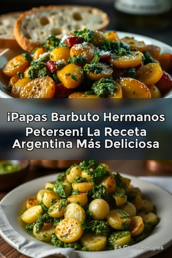 &iexcl;Papas Barbuto Hermanos Petersen! La Receta Argentina M&aacute;s Deliciosa