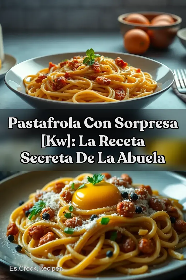 Pastafrola con Sorpresa [kw]: La Receta Secreta de la Abuela