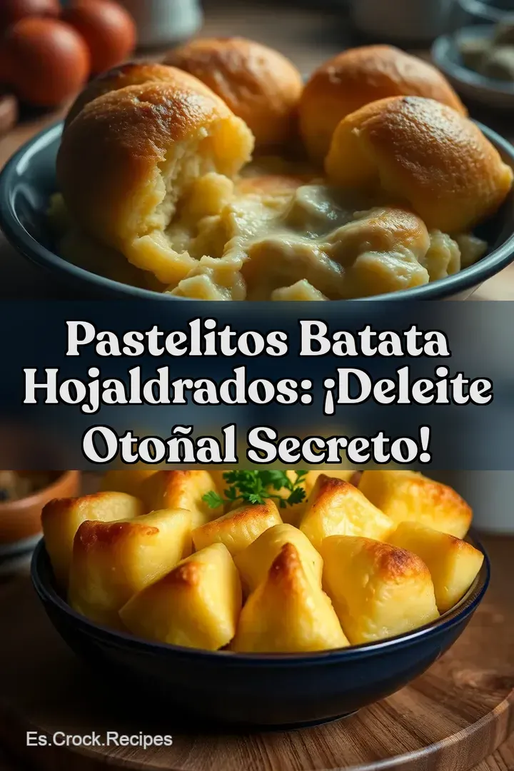 Pastelitos Batata Hojaldrados: &iexcl;Deleite Oto&ntilde;al Secreto!