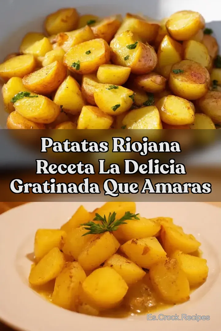 Patatas Riojana Receta La Delicia Gratinada que Amaras