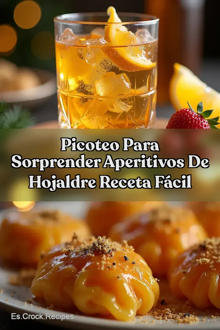 Picoteo Para Sorprender APERITIVOS DE HOJALDRE Receta f&aacute;cil