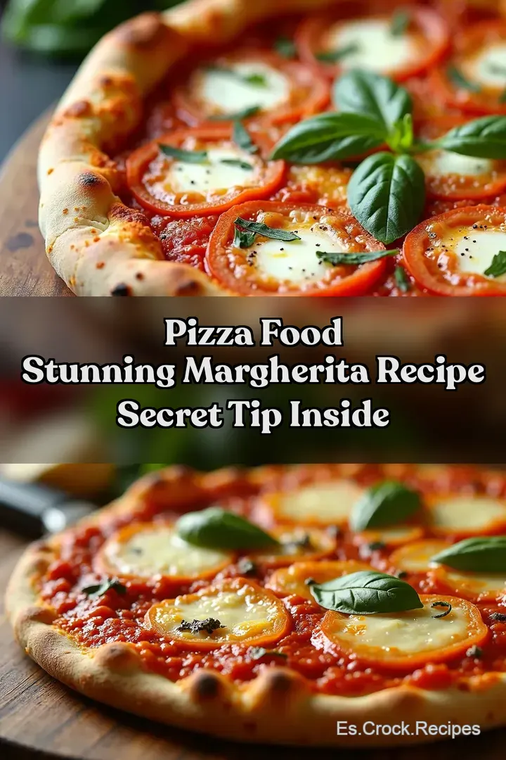 Pizza Food Stunning Margherita Recipe Secret Tip Inside