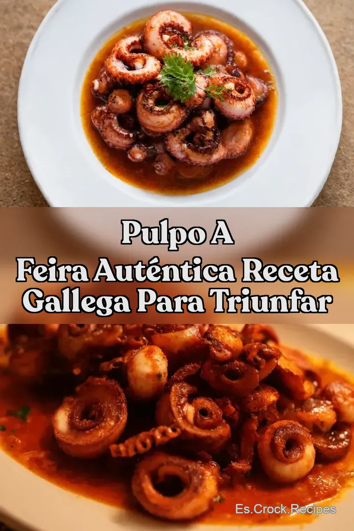 Pulpo a Feira Aut&eacute;ntica Receta Gallega para Triunfar