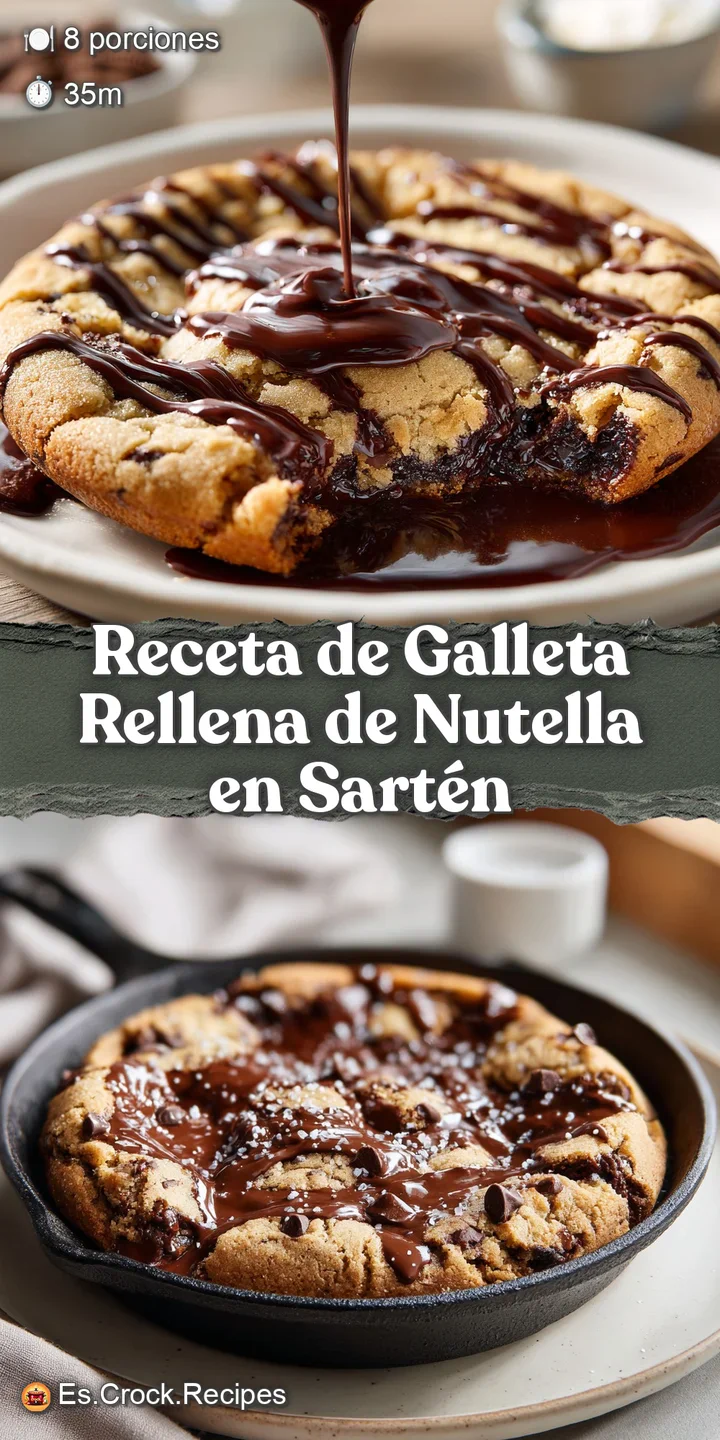 Close-up shot of a freshly baked cookie revealing a rich, melted chocolate center. A delicious, indulgent delight.