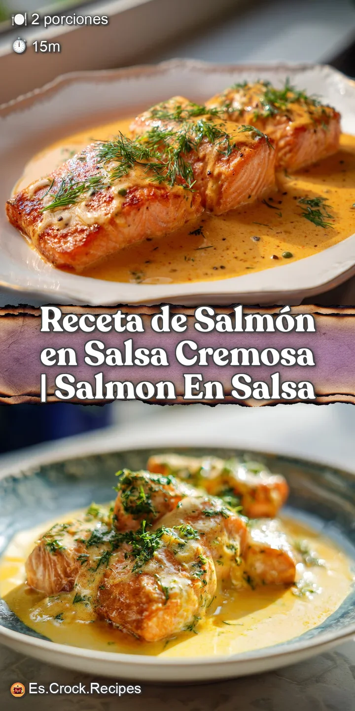 Close-up of a fork lifting succulent, moist salmon from a velvety, herb-infused pale cream sauce.