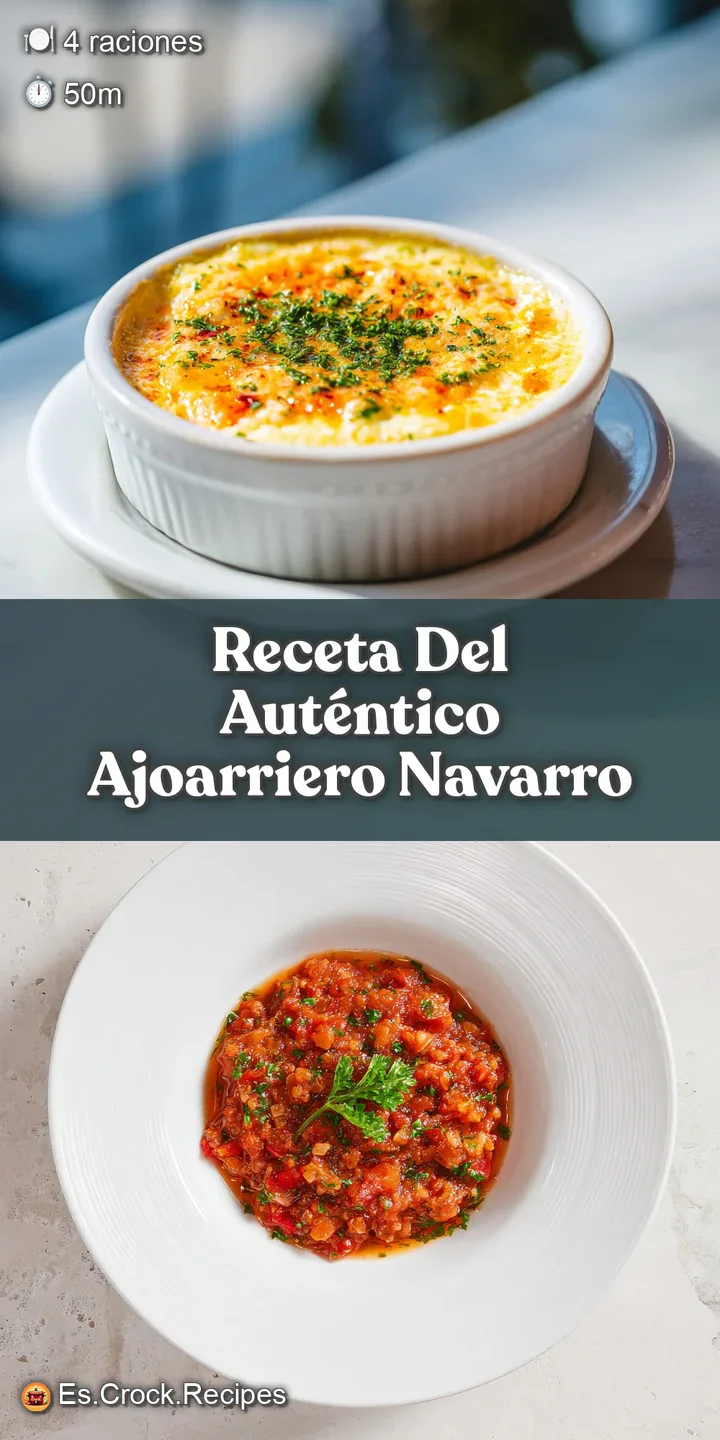 Close-up of ajoarriero: tender cod pieces nestled amongst chunks of red pepper and potato in a rich, savory sauce.