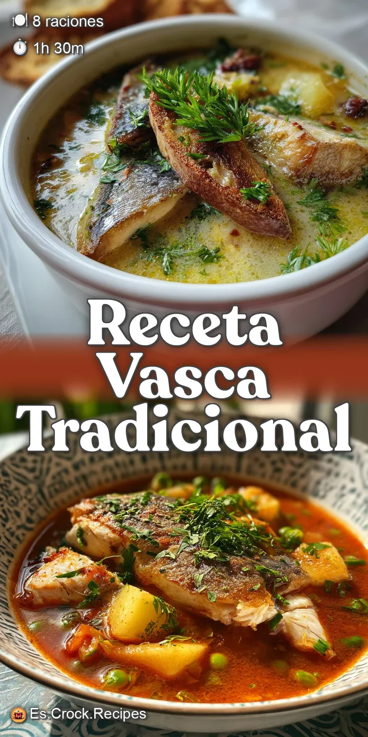 Appetizing close-up of the flavorful fish soup, showcasing tender pieces of fish and shellfish in a rich, simmering broth.