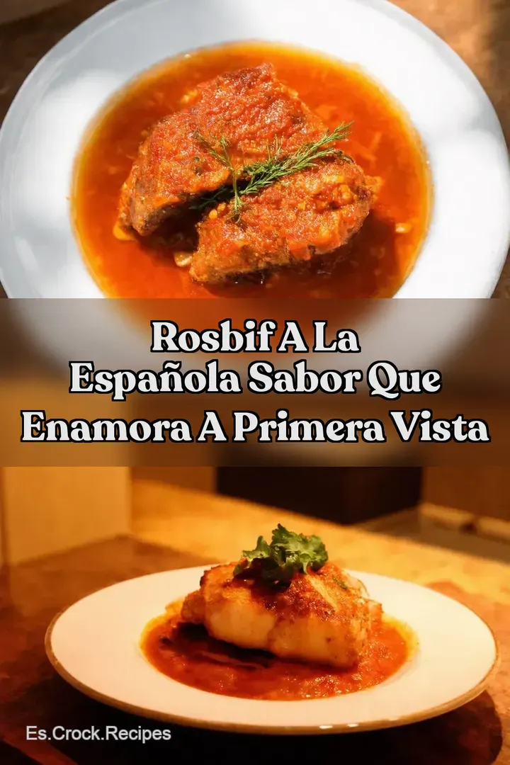 Rosbif a la Espa&ntilde;ola Sabor que Enamora a Primera Vista