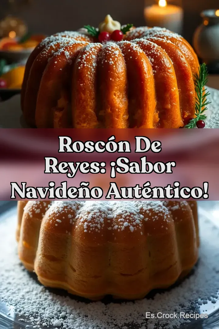 Rosc&oacute;n de Reyes: &iexcl;Sabor Navide&ntilde;o Aut&eacute;ntico!