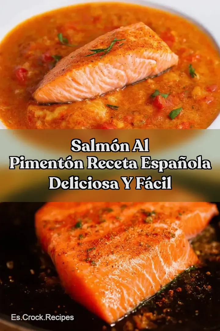 Salm&oacute;n al Piment&oacute;n Receta Espa&ntilde;ola Deliciosa y F&aacute;cil