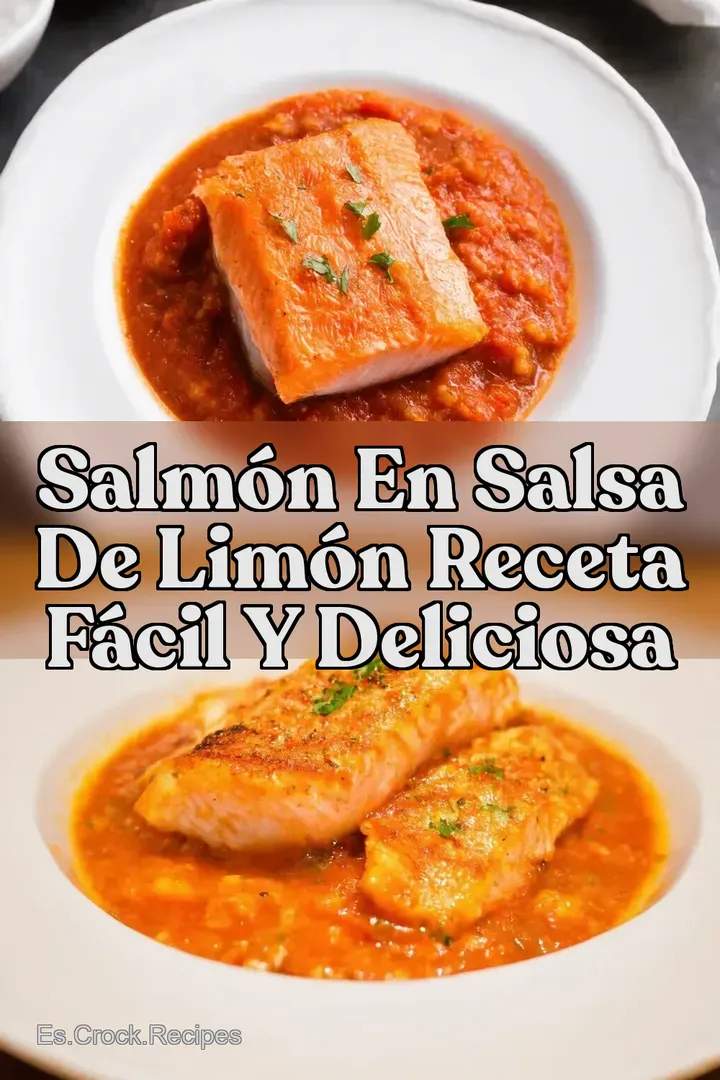 Salm&oacute;n en Salsa de Lim&oacute;n Receta F&aacute;cil y Deliciosa