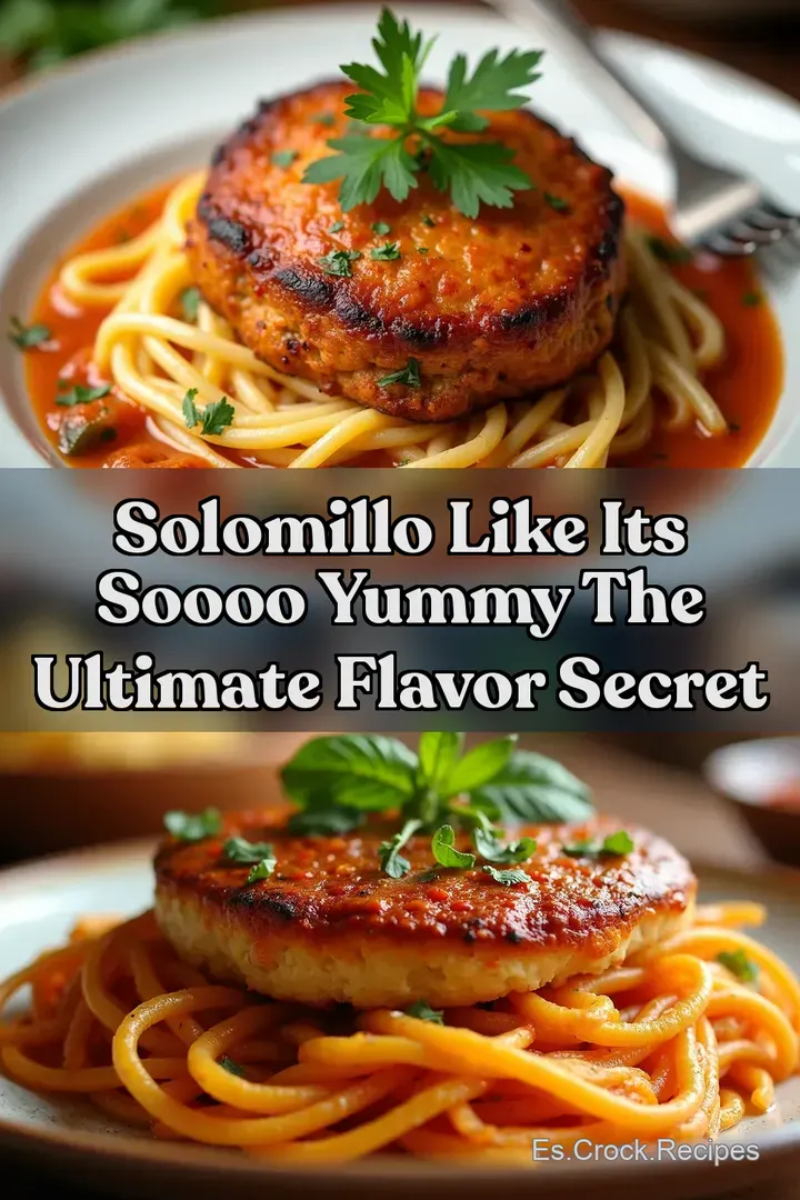 Solomillo LIKE ITS SOOOO YUMMY The Ultimate Flavor Secret