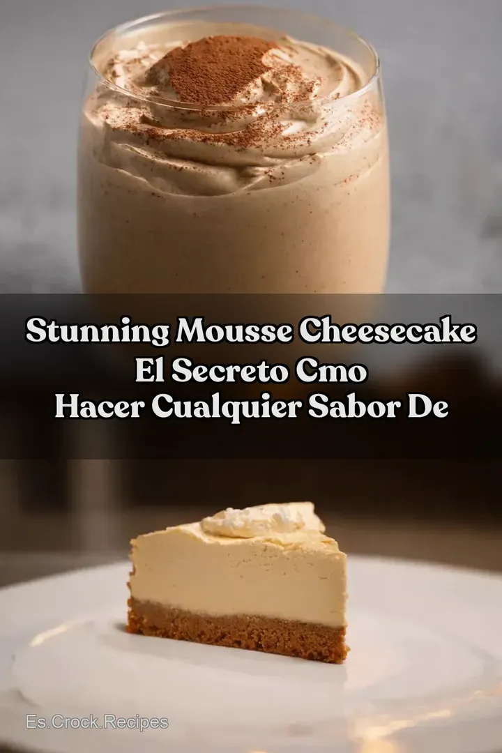 Stunning Mousse Cheesecake El Secreto CMO HACER CUALQUIER SABOR DE