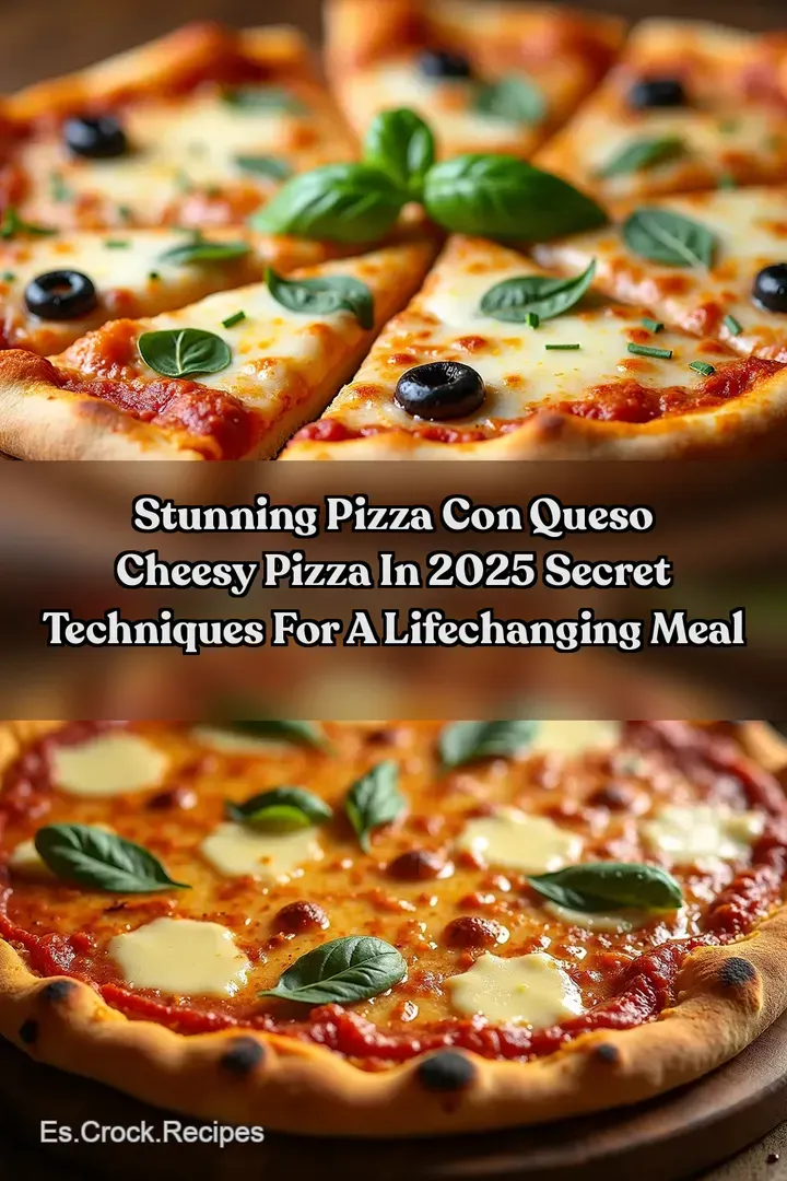 Stunning Pizza con Queso Cheesy Pizza in 2025 Secret Techniques for a LifeChanging Meal