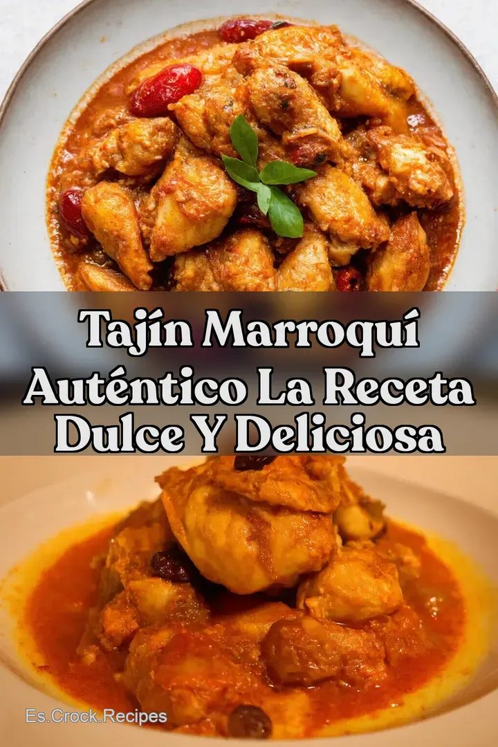 Taj&iacute;n Marroqu&iacute; Aut&eacute;ntico La Receta Dulce y Deliciosa