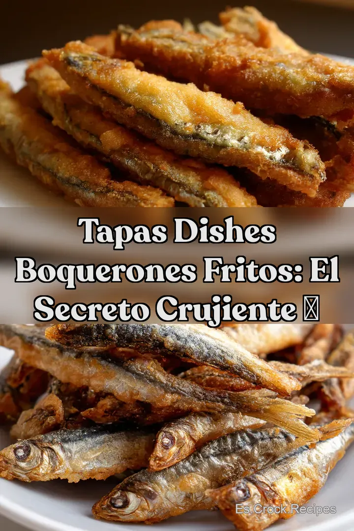 Tapas Dishes Boquerones Fritos: El Secreto Crujiente 🎣