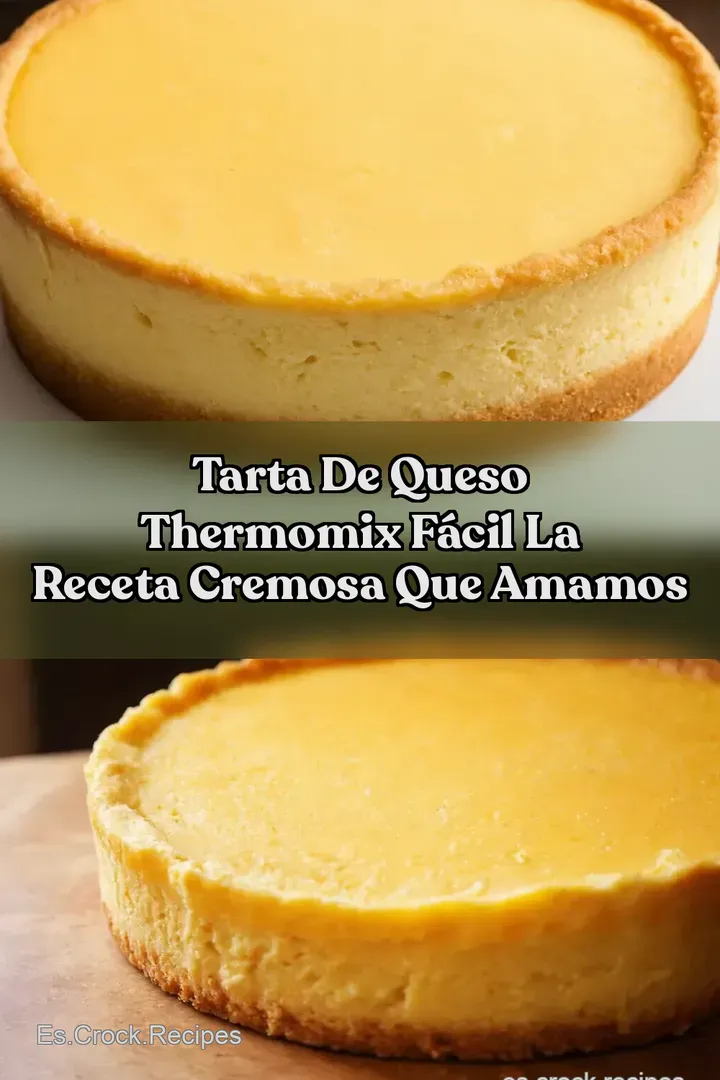 Tarta de Queso Thermomix F&aacute;cil La Receta Cremosa Que Amamos