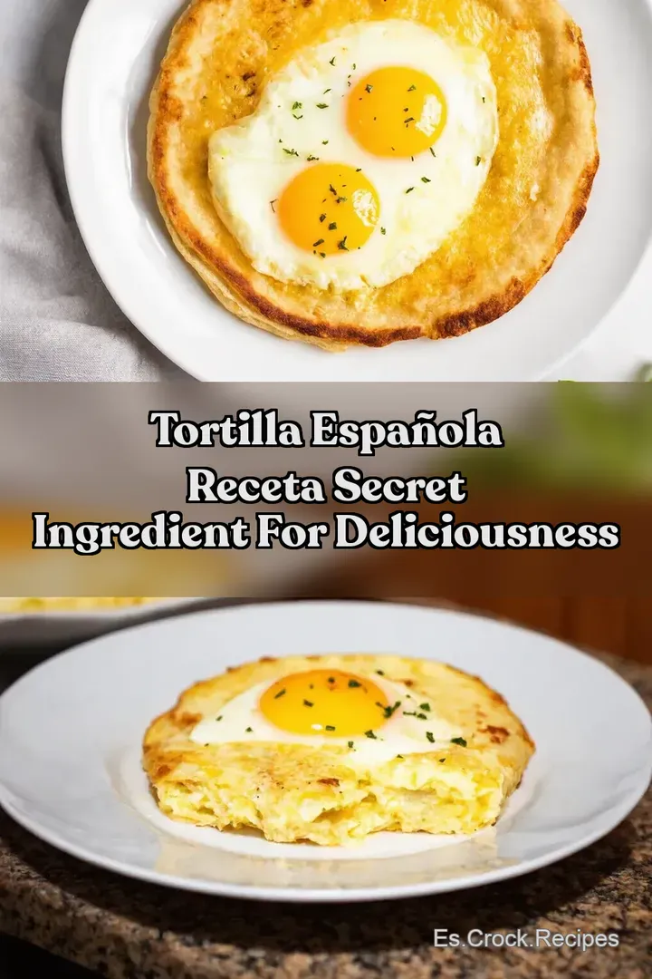 Tortilla Espa&ntilde;ola Receta Secret Ingredient for Deliciousness