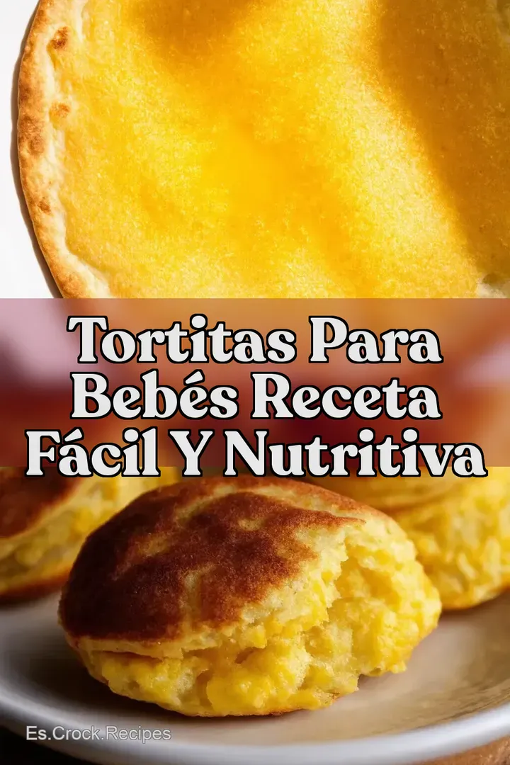 Tortitas para Beb&eacute;s Receta F&aacute;cil y Nutritiva